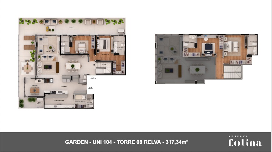 Apartamento à venda em Ecoville, Curitiba — Portal Chave Fácil